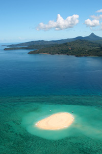 Ilot au sable Mayotte