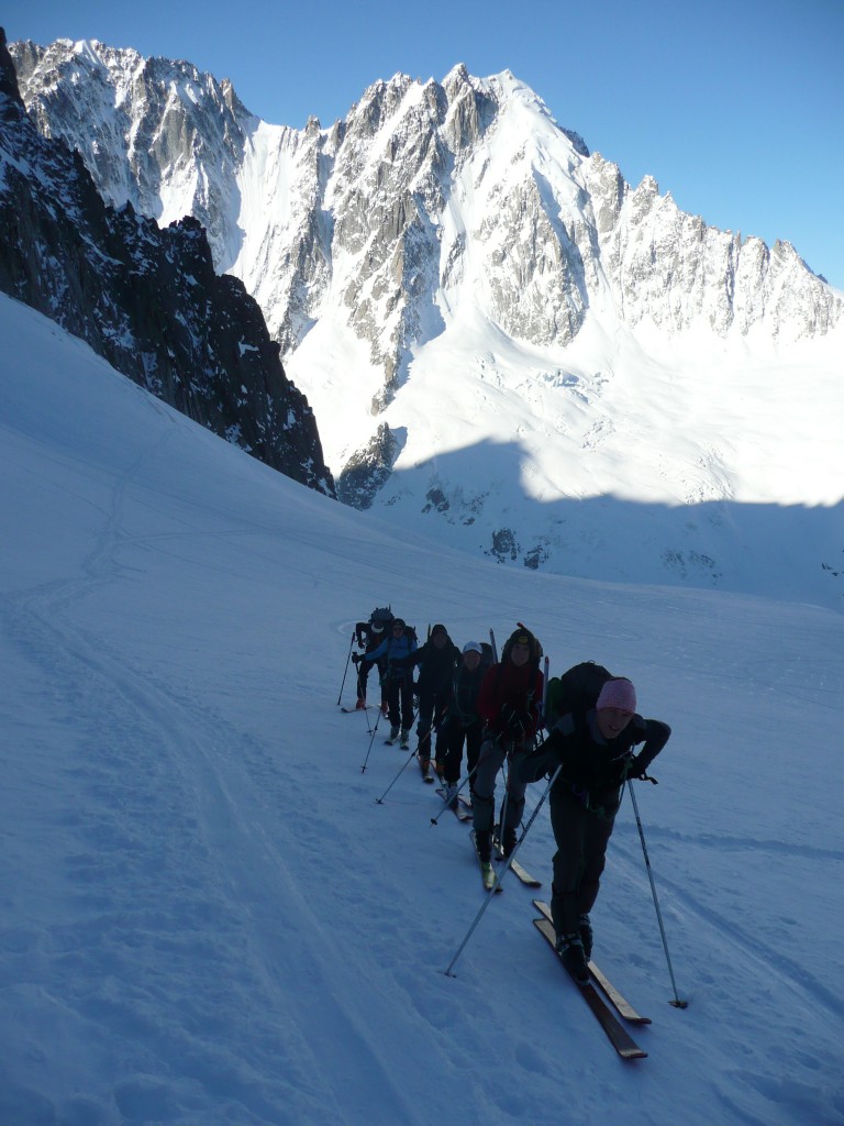 12 Montée glacier du Chardonnet
