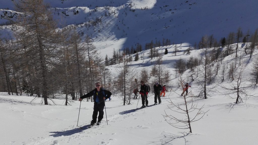 Randonnée à ski Pte Croche (Arpy) 